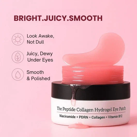 LOVILDS™ PDRN Peptide Collagen Hydrogel Eye Patches (30 Pairs)