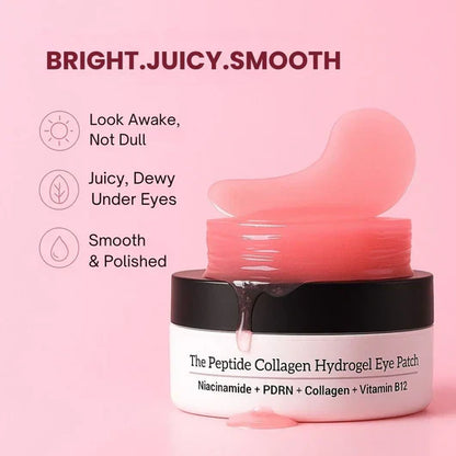 LOVILDS™ PDRN Peptide Collagen Hydrogel Eye Patches (30 Pairs)