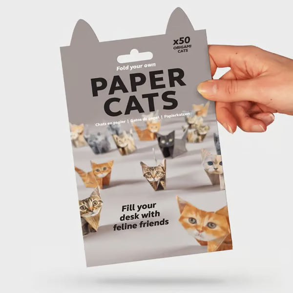 😻✨Easy DIY Paper Cats Kit | Guided Lines & Instructions Included -Perfect Home Decor Gift🎁