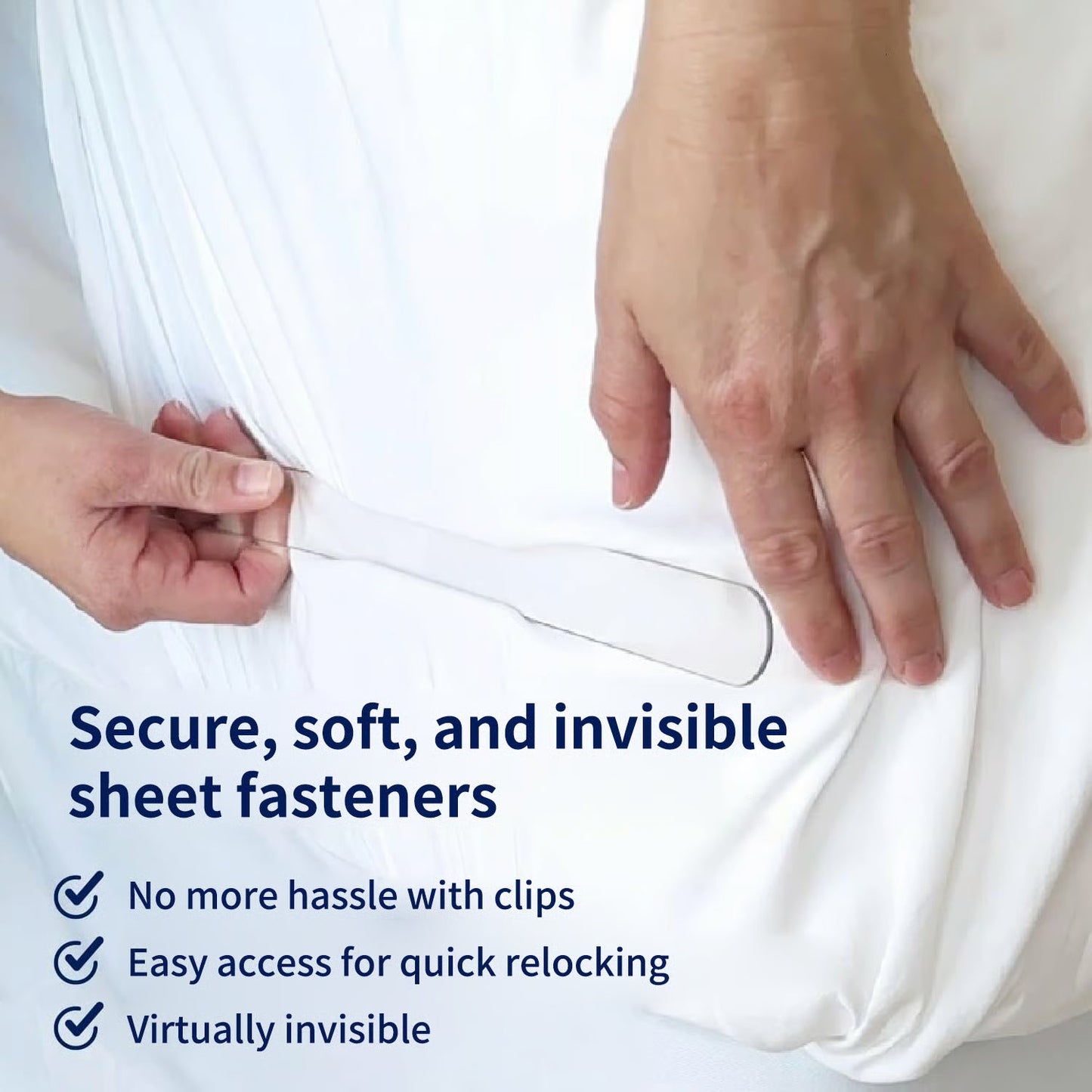 💖Hot Sale 50%OFF - 💖 Sheet holders - Securely hold your sheets in place