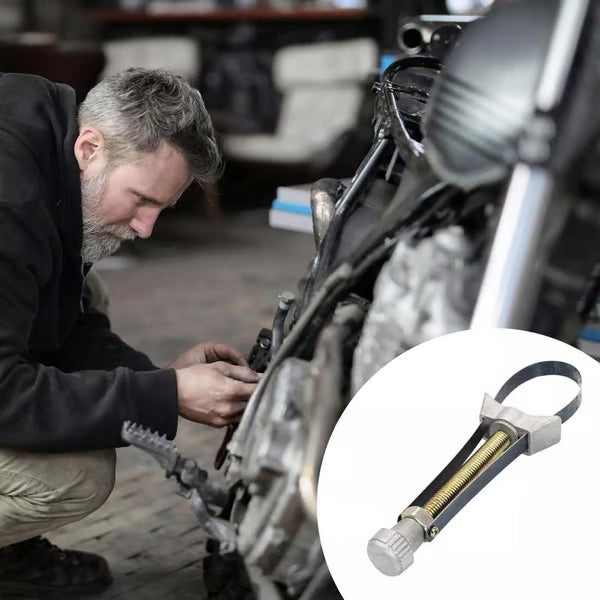 🔥USA NEW Auto Car Diameter Adjustable Oil Filter Removal Strap Wrench Tool
