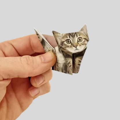 😻✨Easy DIY Paper Cats Kit | Guided Lines & Instructions Included -Perfect Home Decor Gift🎁